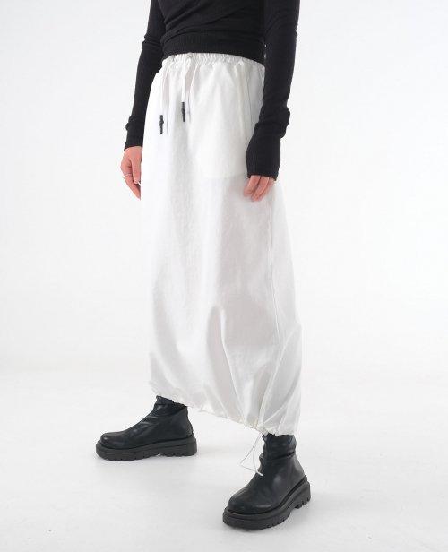오호스 FILA X OJOS Mermaid Terry Long Skirt / Charcoal