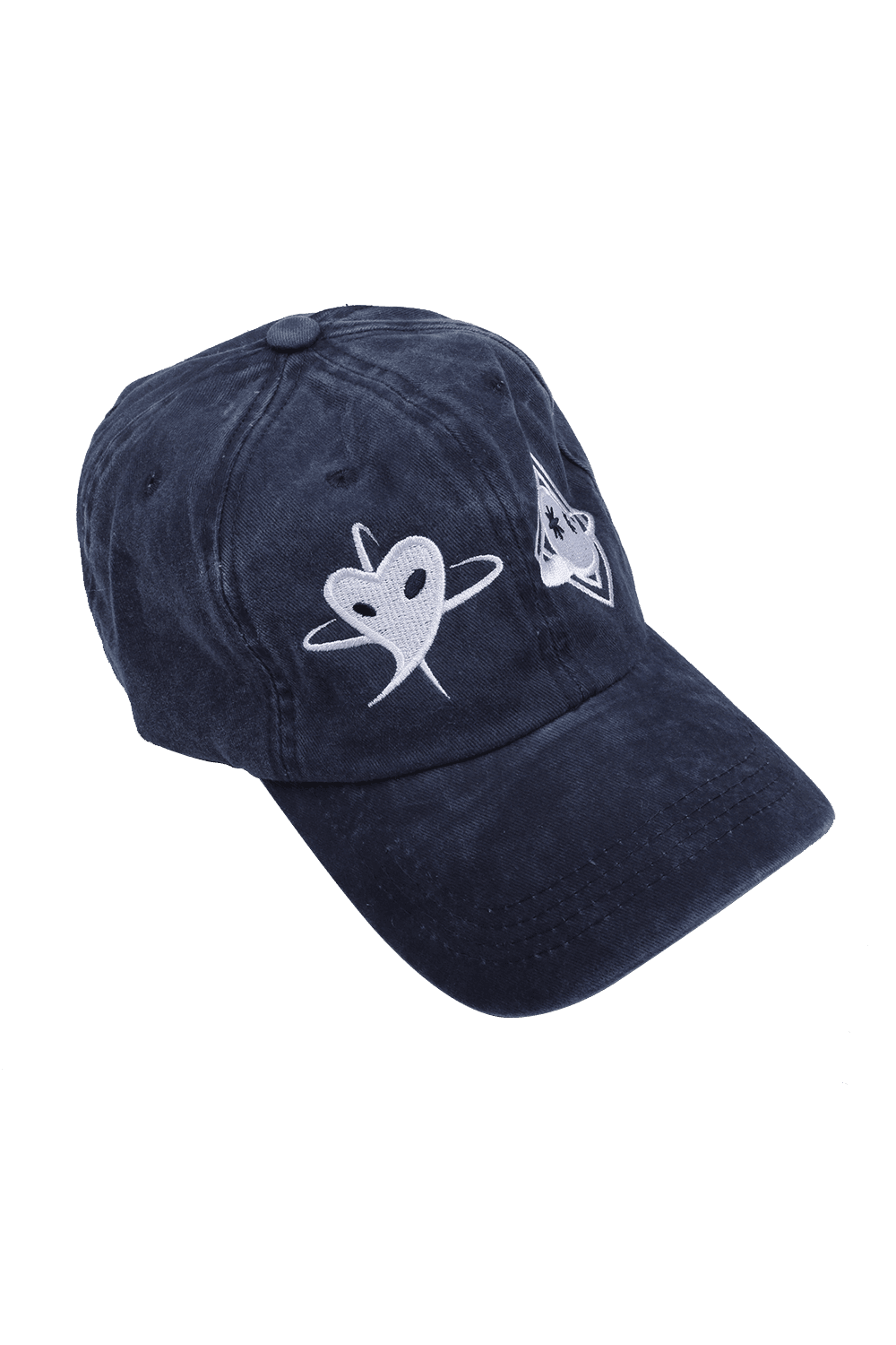 오디너리피플 빅로고 볼캡 블루