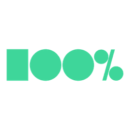 100%
