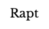 Rapt