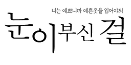 눈이부신걸