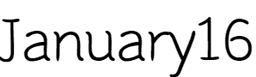 제뉴어리16