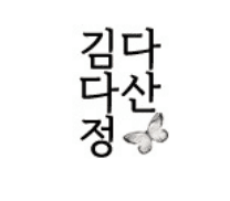 다산김다정