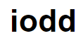 아이오드 IODD