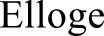 ELLOGE