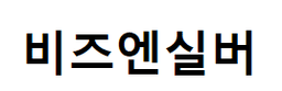 비즈엔실버