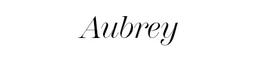 오브리 AUBREY