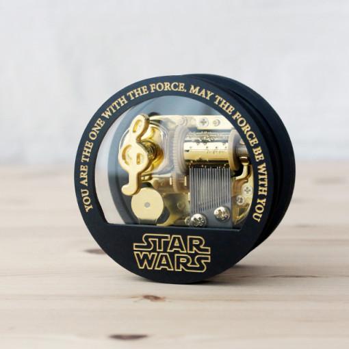 블랙원형 굿즈 스타워즈 오르골제작