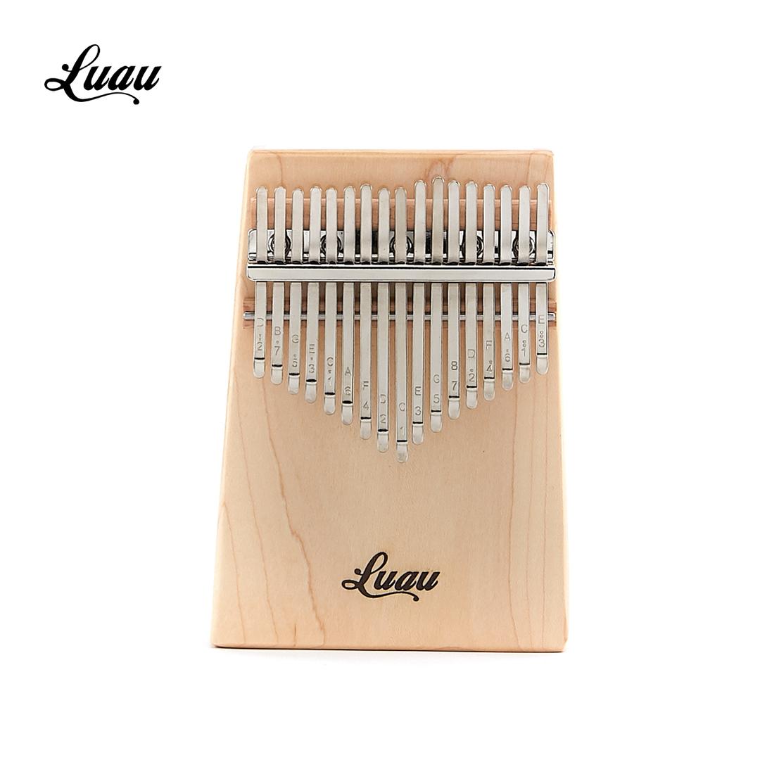 루아우 HK17P 메이플 할로우바디 칼림바 신품