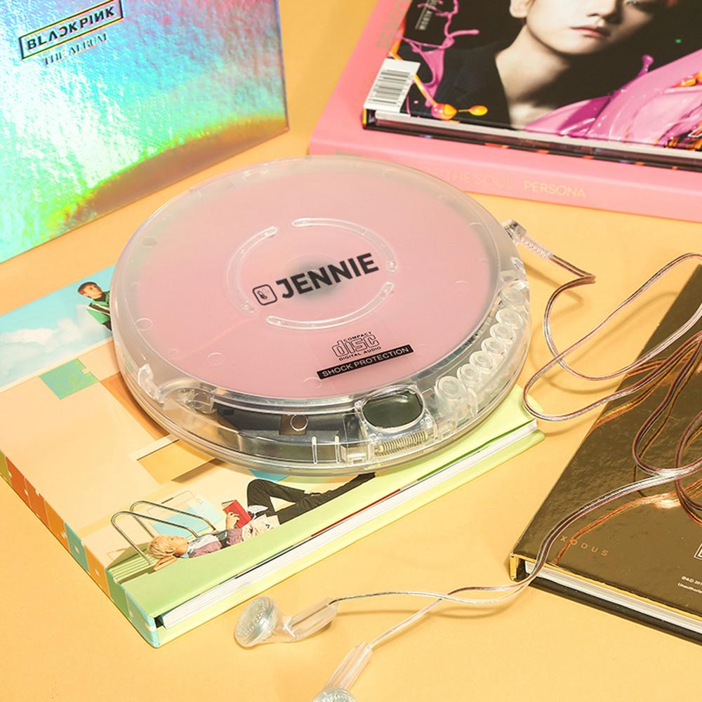 CD플레이어 투명 휴대용 레트로 미니 복고 앤틱 씨디플레이어
