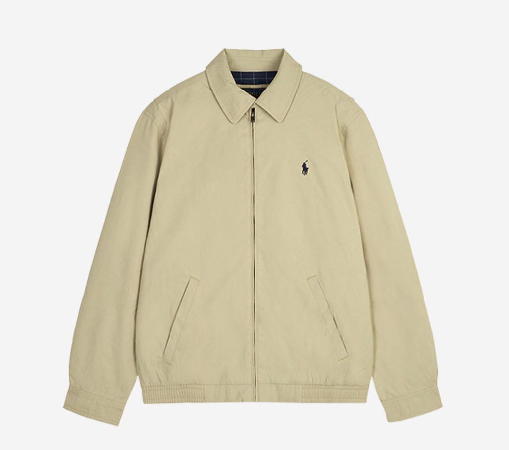 폴로 랄프 로렌 바이 스윙 윈드브레이커 라인드 자켓 베이지 카키 - 25SS