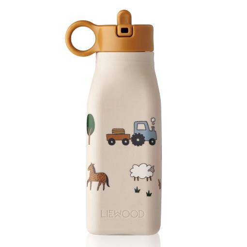 Liewood 리우드 Farm 실리콘 유아 빨대컵 샌디 350ml