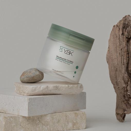 [1+1] 와이비케이 어성초 원스텝 포어 패드 140ml (60매)