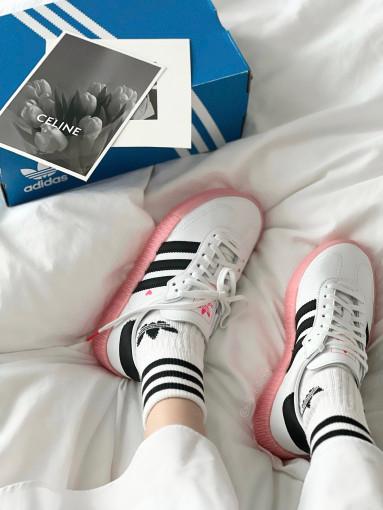 아디다스 오리지널스 삼바로즈 글로리 핑크솔(코랄 하트) 우먼스