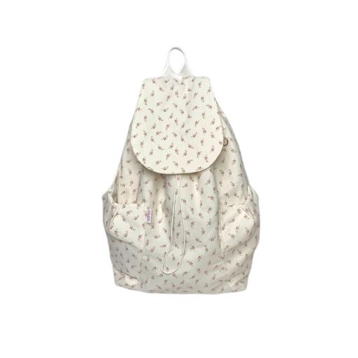 Flower backpack(ivory)