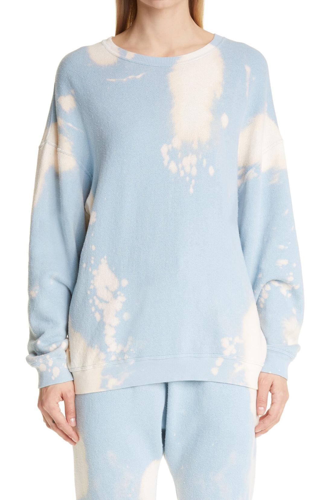 R13 Bleached Oversize Sweatshirt