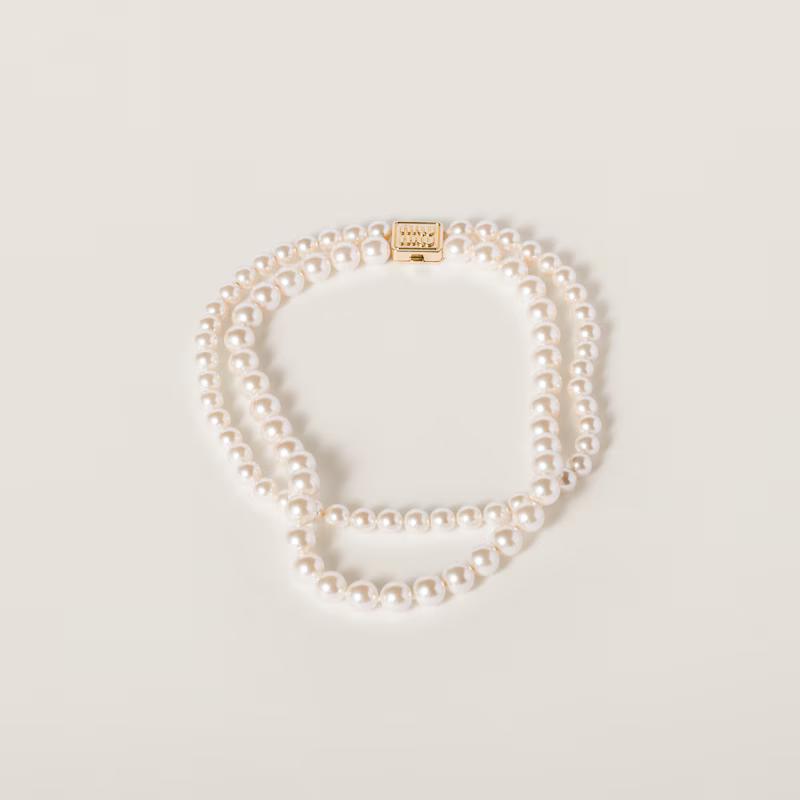 목걸이 여성의  | Miu Miu