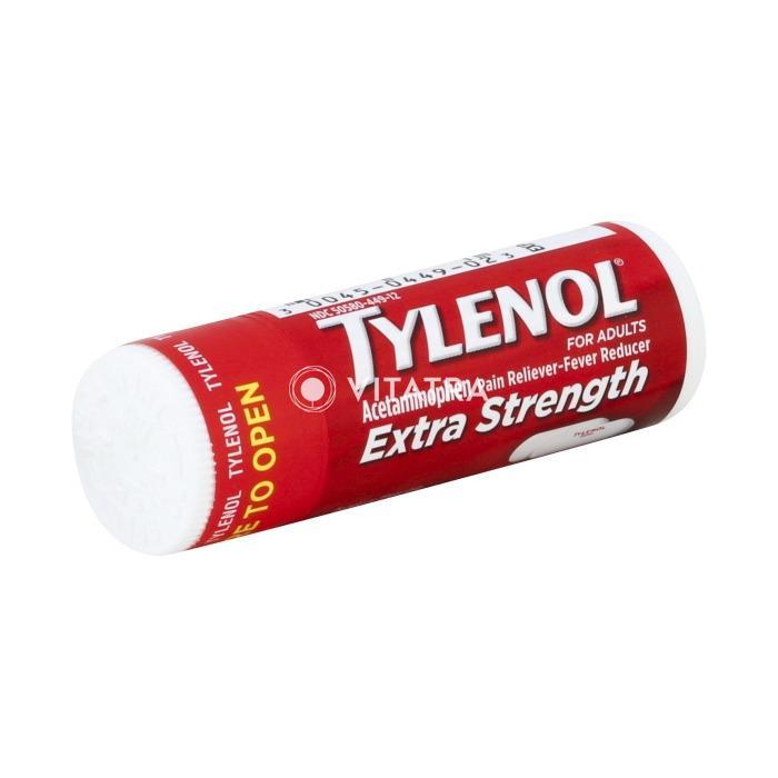 타이레놀 아세트아미노펜 엑스트라 스트랭스 500 mg, 10캐플릿