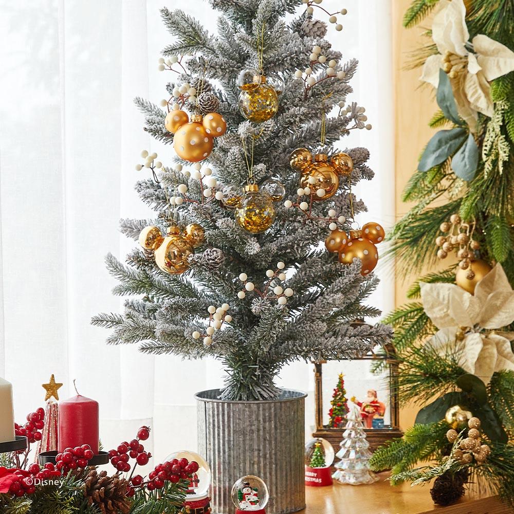 [디즈니] 미키 오너먼트 3P SET_골드