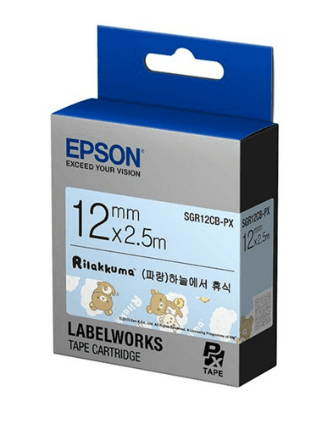 엡손 리락쿠마 라벨카트리지 SGR12CB, 블루, 1개 - 라벨카트리지/테이프 | 쿠팡