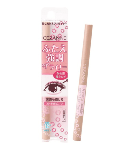 CEZANNE쌍꺼풀 강조 리퀴드 아이라이너 30 그림자용 핑크 0.6ml