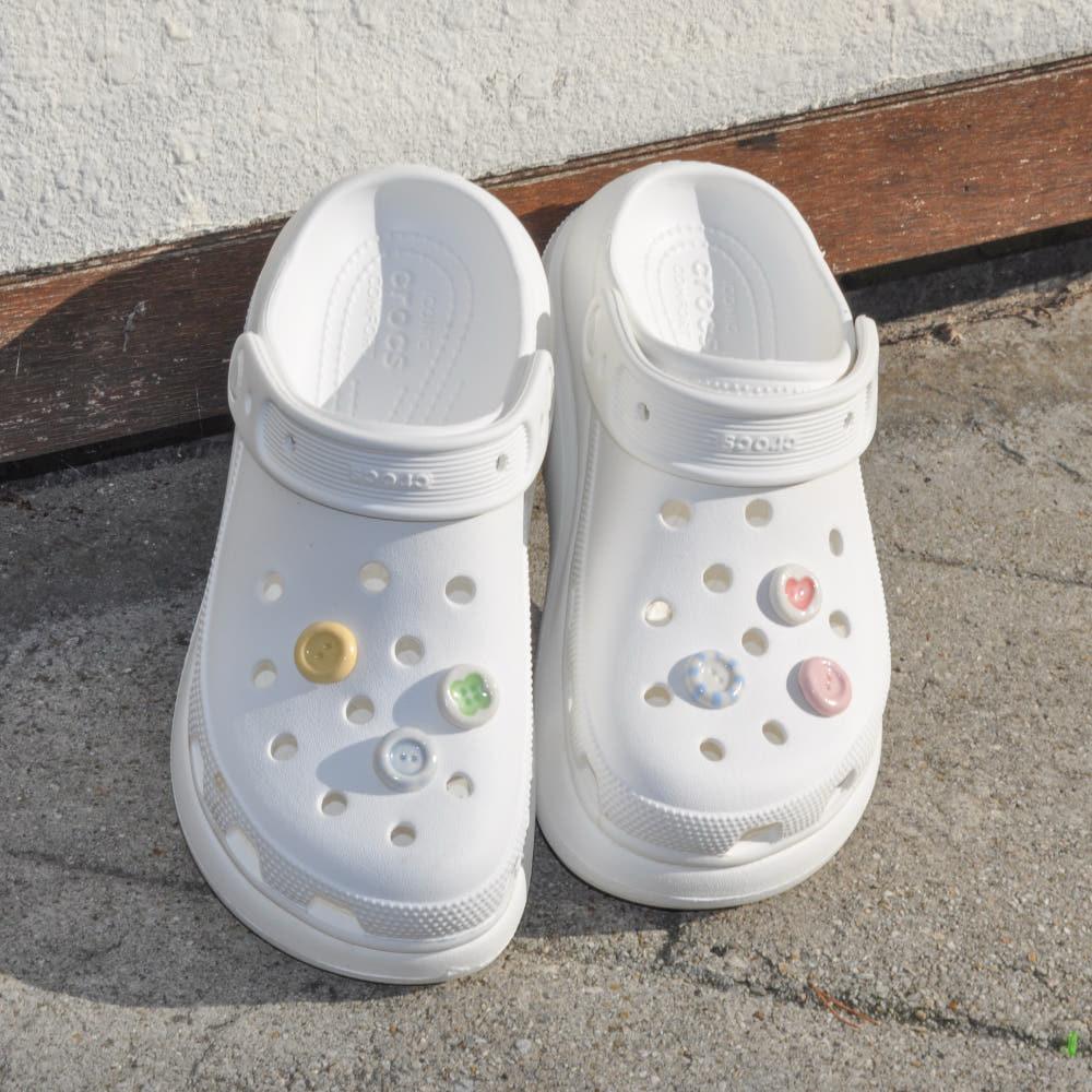 [슈즈참] 도자기 단추 ver.2 클로그 파츠 신발꾸미기