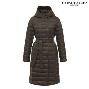 (광주신세계)후드 퀼팅 덕 다운 롱 패딩 MYDOPM0980