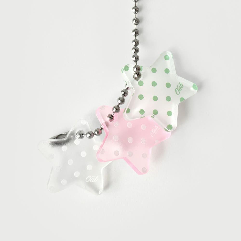 little star keyring 리틀 스타 도트 미니 아크릴 키링 키홀더