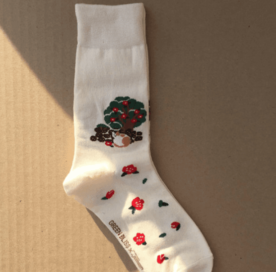 [Organic cotton] 위미리 동백고양이