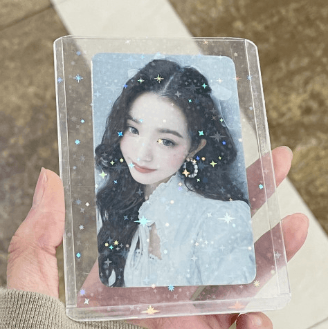 모디코 반짝반짝 올데이 홀로그램 투명탑로더 3types  보호필름