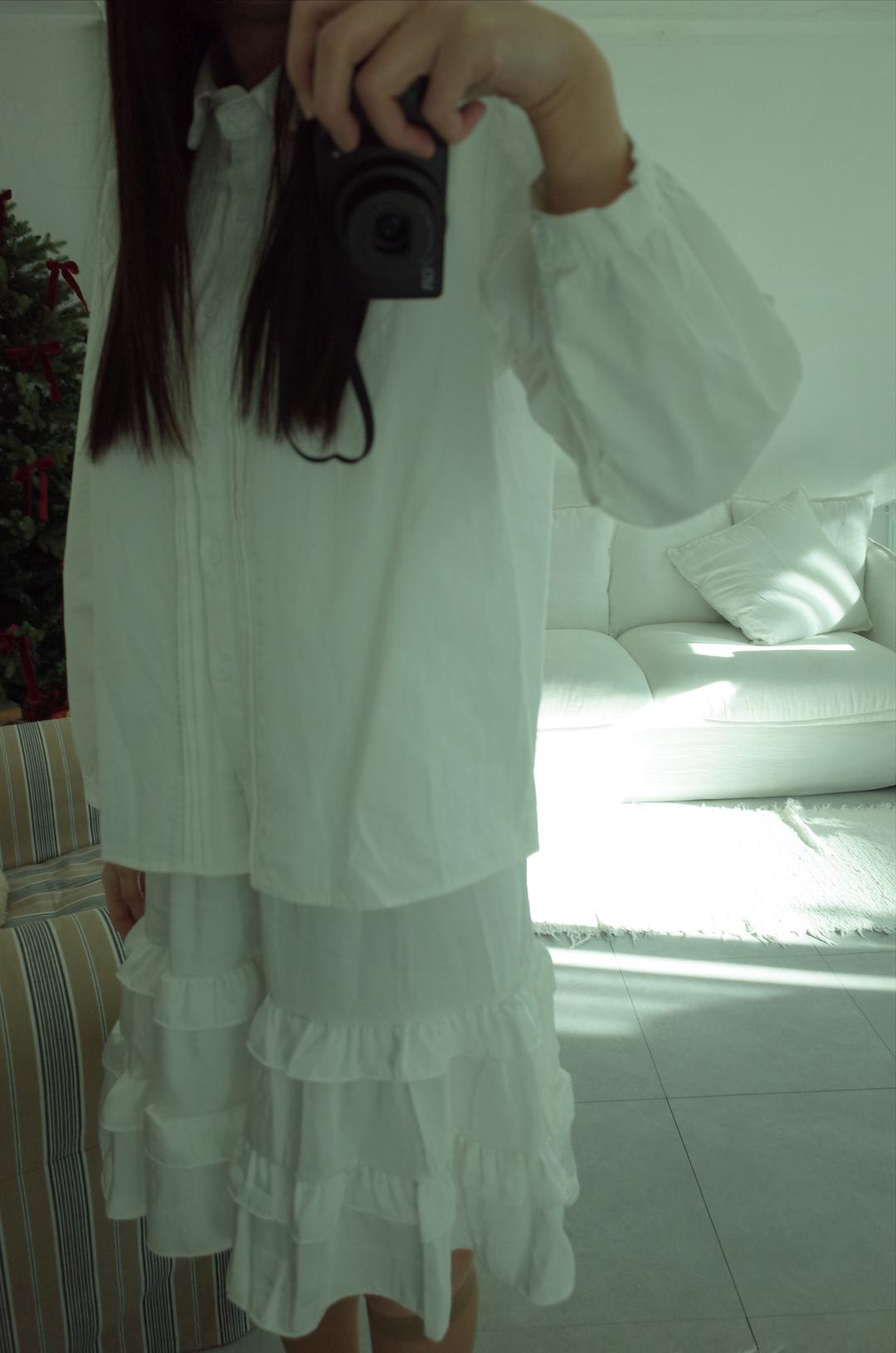 cotton blouse (white)