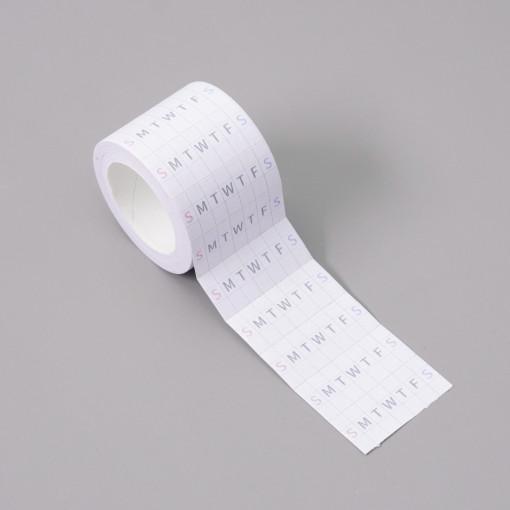 마스킹 테이프 모음 마테 마스킹테잎 종이테이프 해빗트래커 28mm 시간 요일 일력
