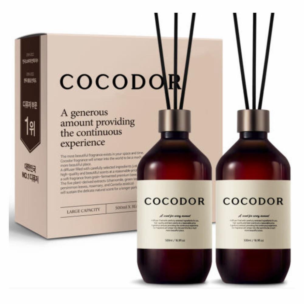 코코도르 북스토어인더우드 디퓨저 집들이 500ml 2개