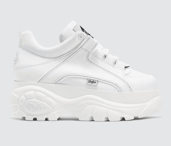 Buffalo Classic White Low-top Platform Sneakers