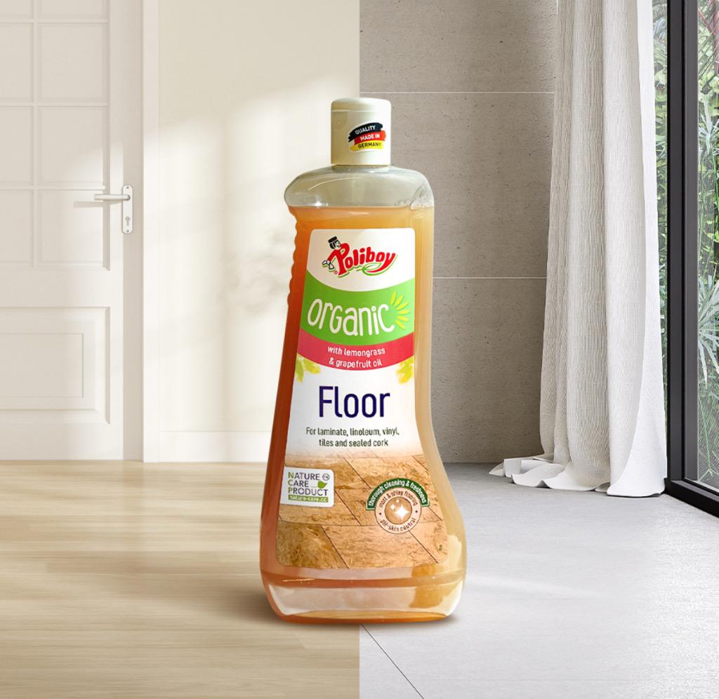 폴리보이 오가닉 대리석 합판케어 바닥 청소 클리너 1L 포쉐린타일 장판 로봇청소기 세제