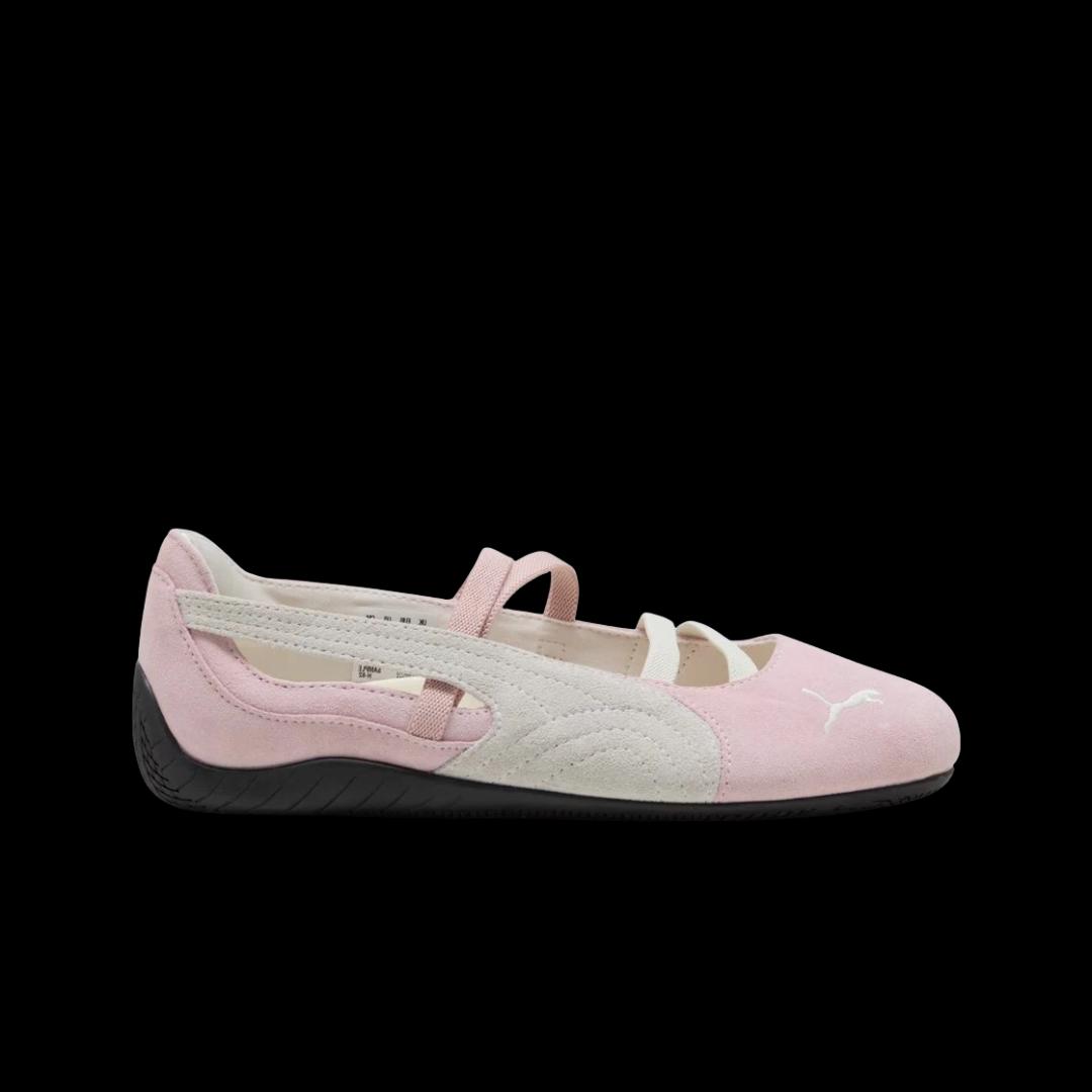 (W) Puma Speedcat Ballet Suede Whisp of Pink Puma White