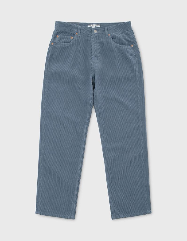 CREST CORDUROY PANTS / Blue