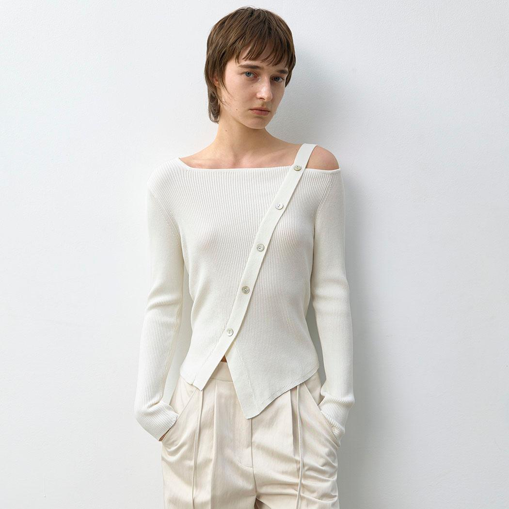 (T-7010)MORGAN SEMI SLIM KNIT