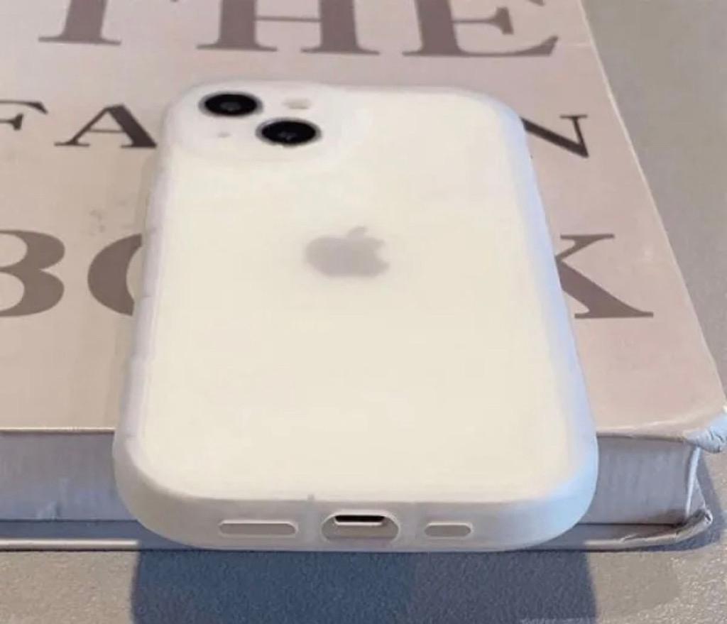 화이트 반투명 실리콘 아이폰 케이스 아이폰17 프로 에어 프로맥스