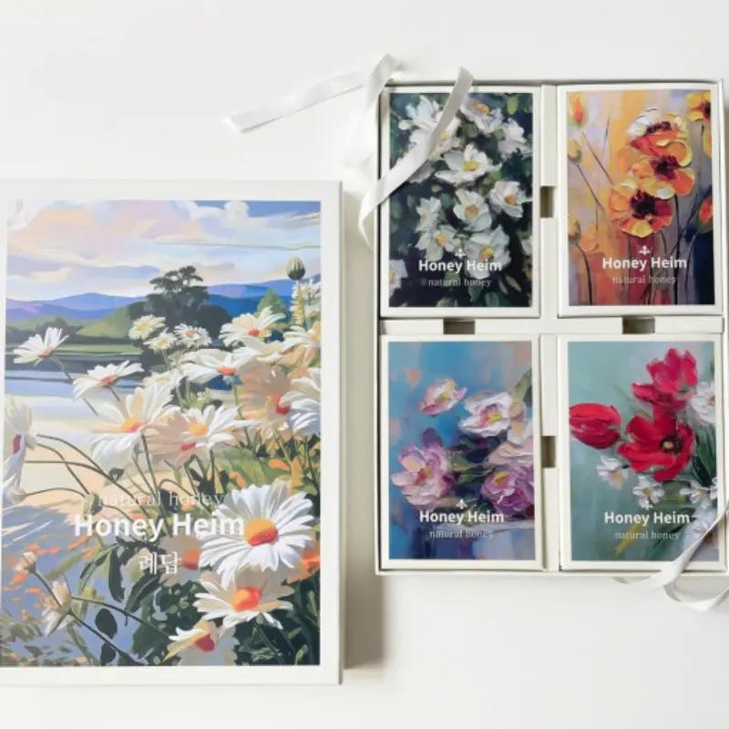 [쇼핑백포함] 례답 설 추석 명절 선물세트 천연 꿀스틱 4종 