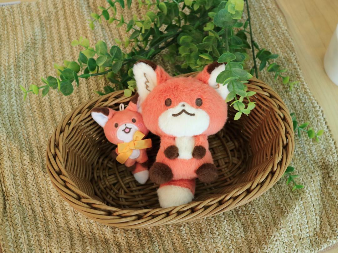 보송보송 여우 보송이 키링 인형