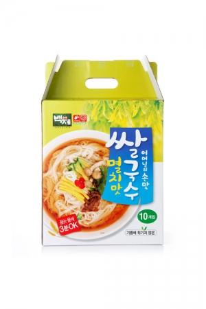 [백제] 멸치맛 즉석쌀국수 선물박스(10개)