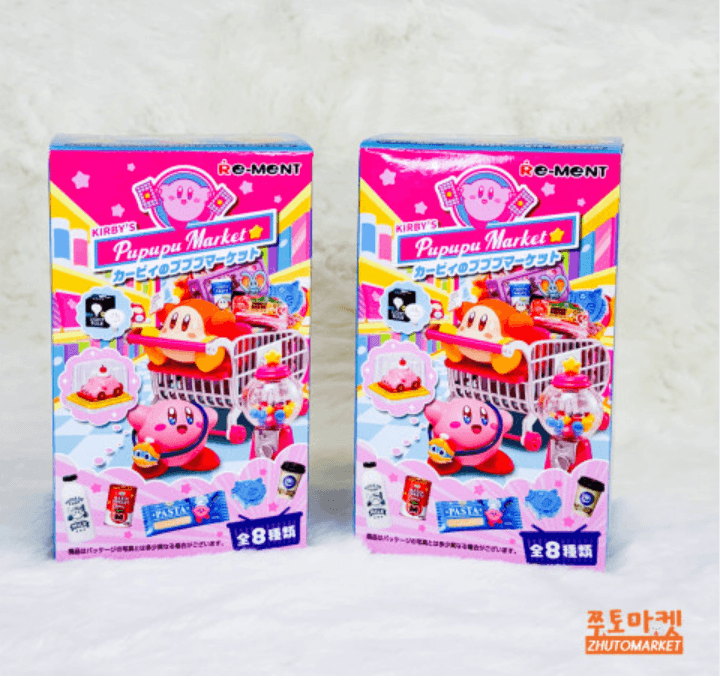 [정품] 별의커비 슈퍼마켓 리멘트 커비 마스코트 랜덤피규어