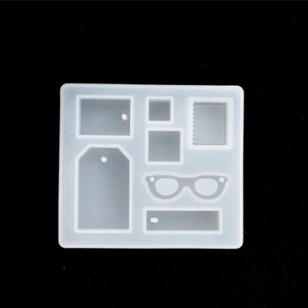 가성비태그큐브몰드 (C-52)/레진아트실리콘몰드