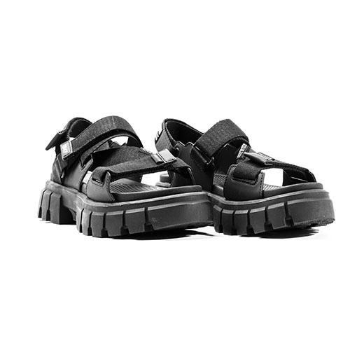 리볼트 블랙 플랫폼 샌들 98578-008-M