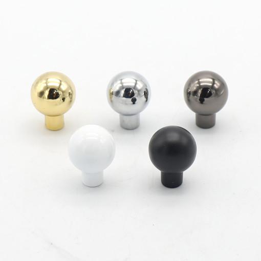 1구 가구손잡이 심플볼 5color 서랍손잡이