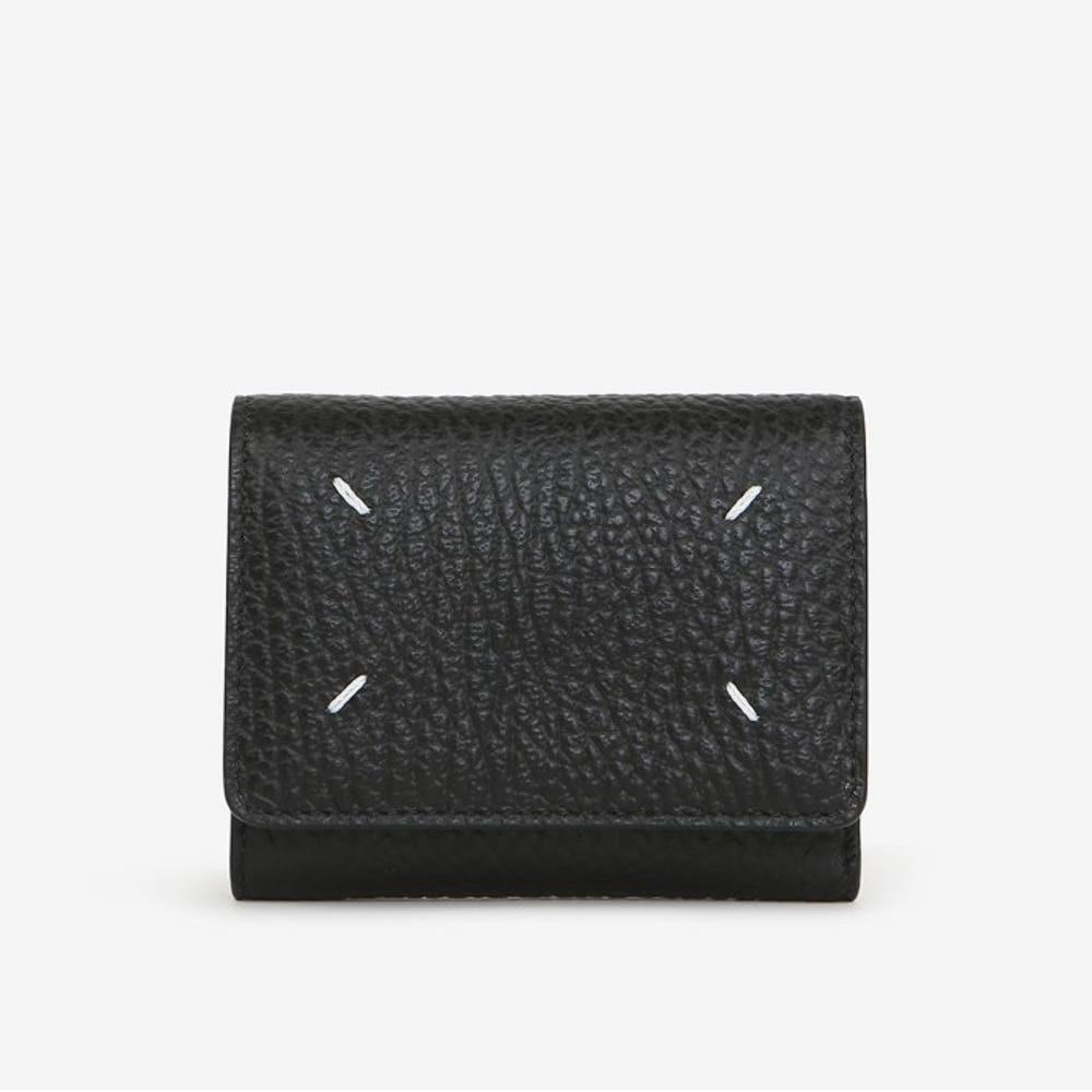 메종 마르지엘라 지퍼 컴팩트 트라이폴드 지갑