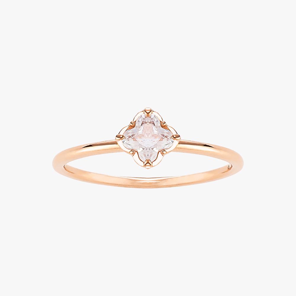 14K 18K 릴리 반지 LLBC100