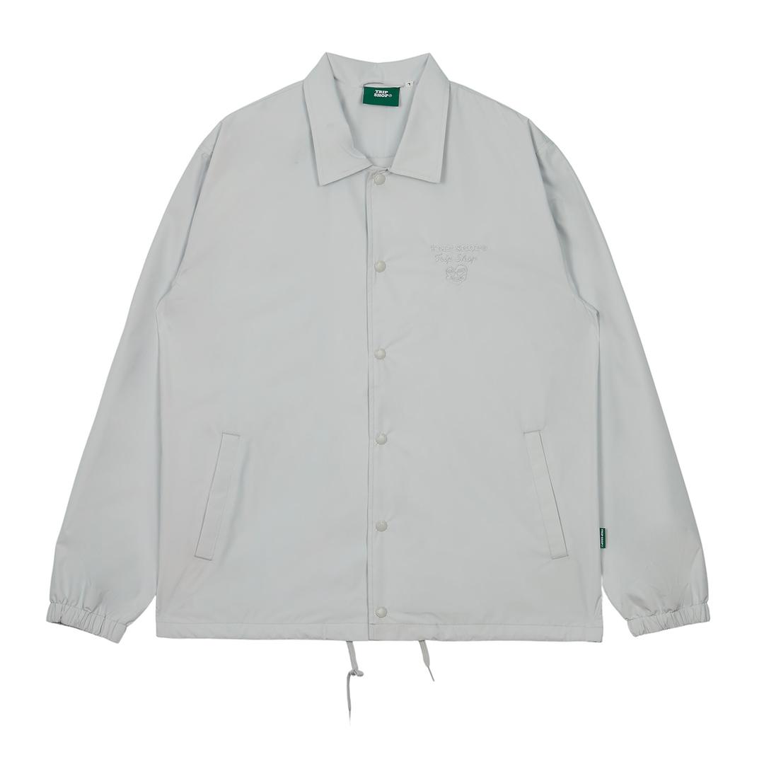 TRIANGLE LOGO COACH JACKET