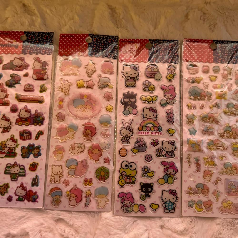 [고전문구] 산리오 빈티지씰 4종 ♪